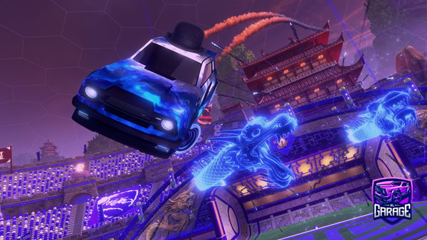 A Rocket League car design from Xaviqxaviq