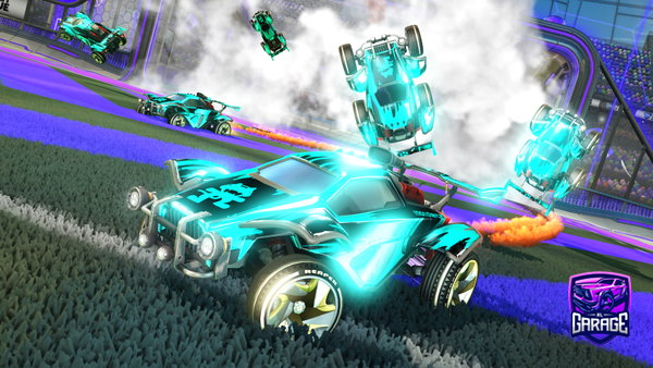 A Rocket League car design from MonkeyGemer