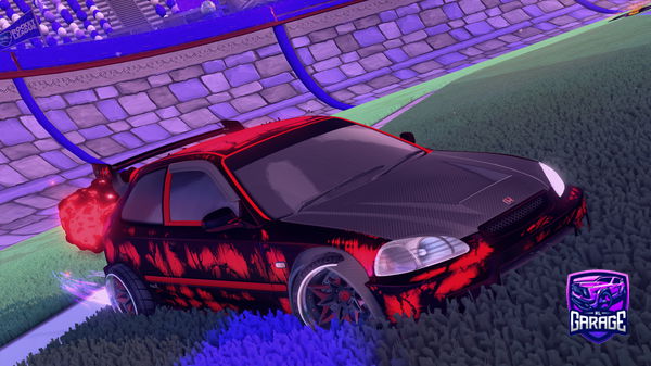 A Rocket League car design from Radoslav178