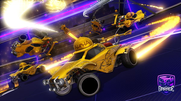 A Rocket League car design from guicheteau