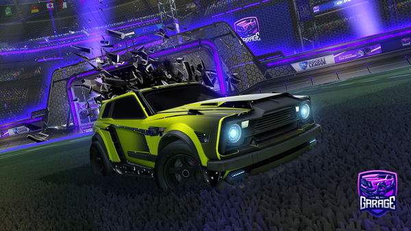 A Rocket League car design from gdarkog