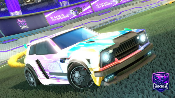 A Rocket League car design from rthb_