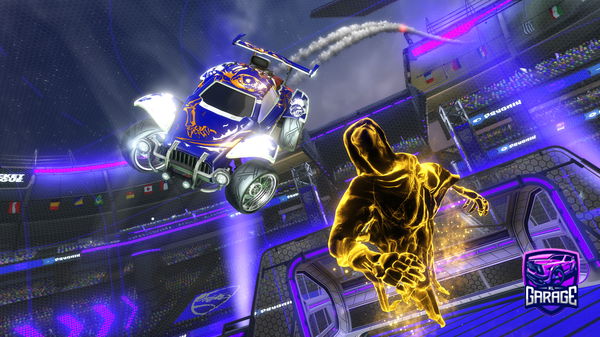 A Rocket League car design from StartixLego