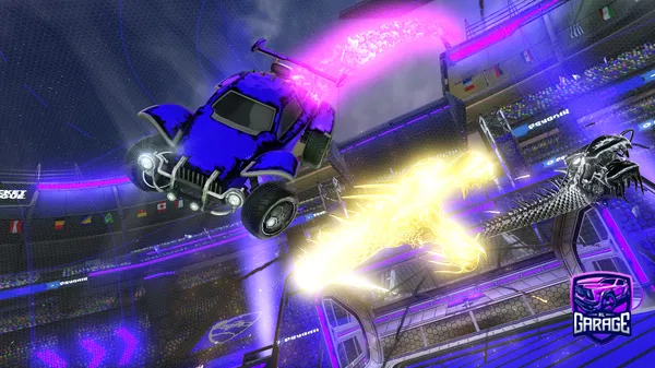 A Rocket League car design from ZAT109342