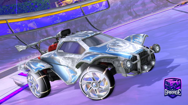 A Rocket League car design from Crazyfeet44