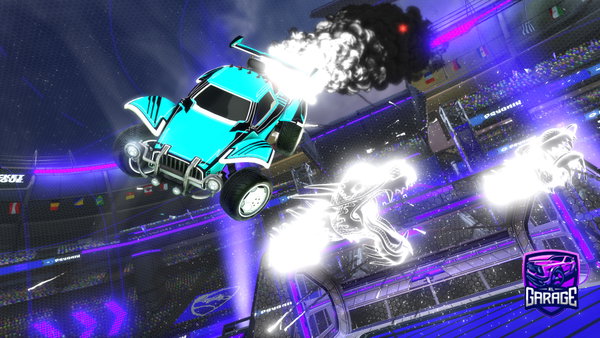 A Rocket League car design from roryscott24