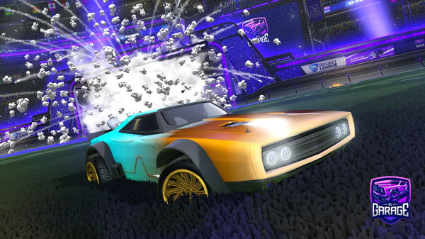 A Rocket League car design from Teoliniu449