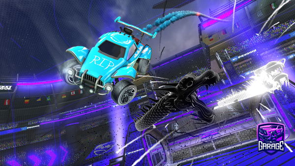 A Rocket League car design from The_forbidden121