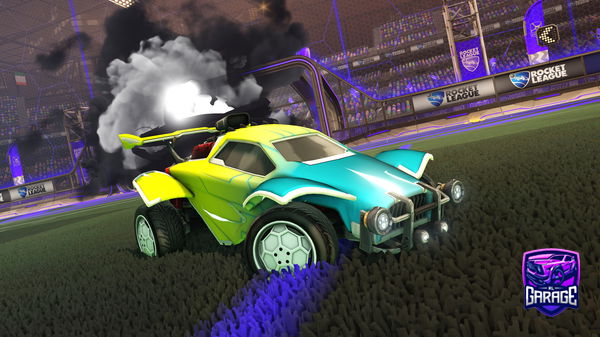 A Rocket League car design from Kaireaux