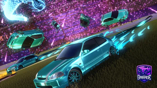 A Rocket League car design from ZeMango