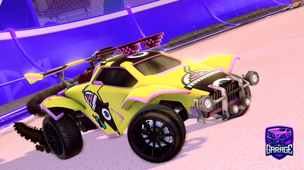 A Rocket League car design from Cboughey