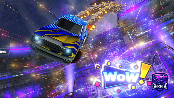 A Rocket League car design from readysticker1479