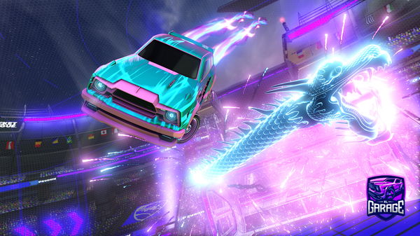 A Rocket League car design from Altihex