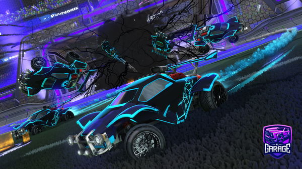 A Rocket League car design from CatchABootyGang