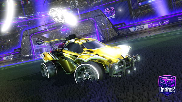 A Rocket League car design from Reewko