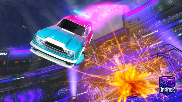 A Rocket League car design from VISION_hoTsam07