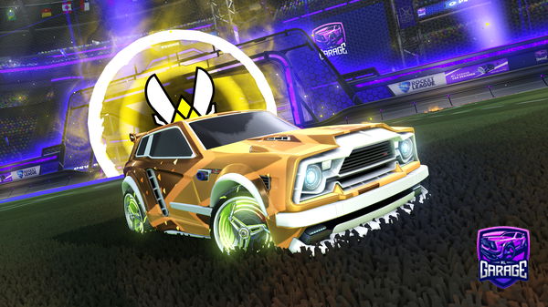A Rocket League car design from voltriek