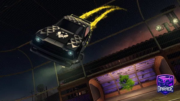 A Rocket League car design from TTV_Ghostz