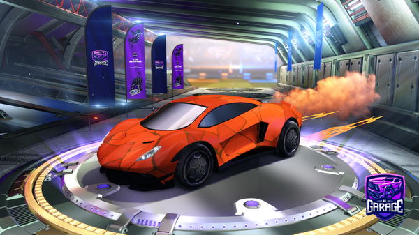 A Rocket League car design from IsolatedDoor7805