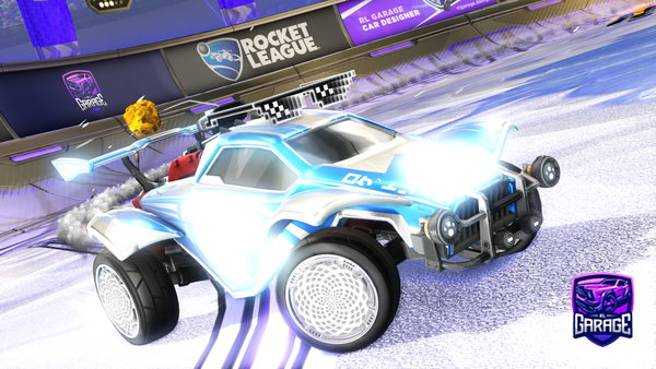 A Rocket League car design from ZiyaadTW