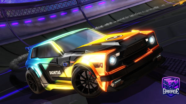 A Rocket League car design from Tlar6