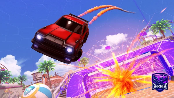 A Rocket League car design from JeffrithPlay