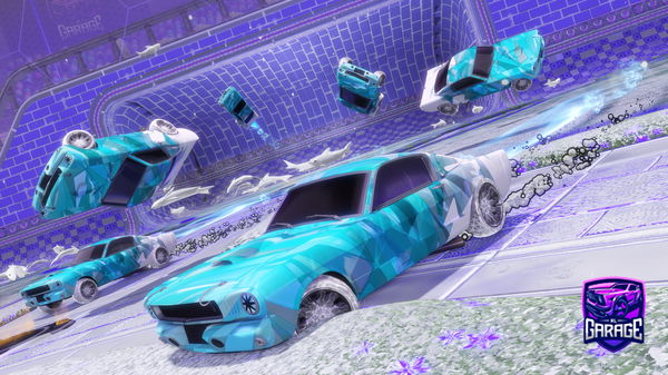 A Rocket League car design from qbanitosoy