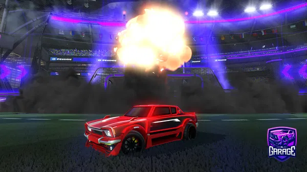 A Rocket League car design from DEAD_MXXN
