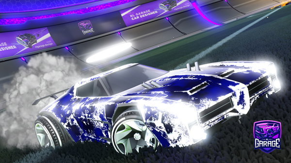 A Rocket League car design from Raprukainen