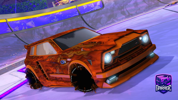 A Rocket League car design from Frugalwastaken