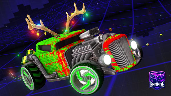 A Rocket League car design from LeKriliq