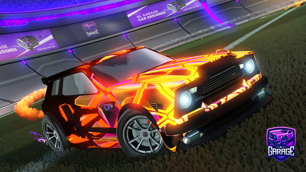 A Rocket League car design from squeak1234