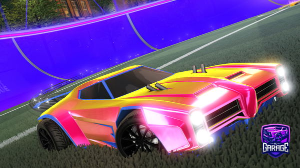 A Rocket League car design from lagoda_rl