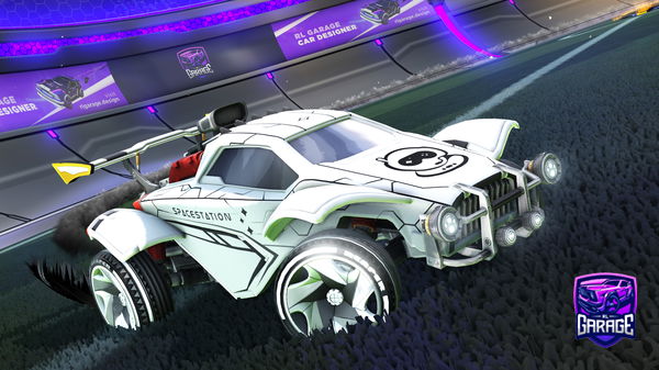 A Rocket League car design from qxxiy