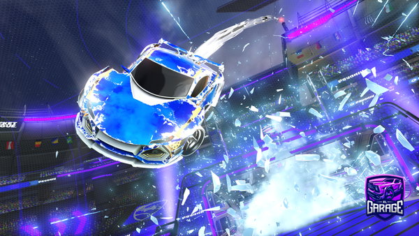 A Rocket League car design from 1320vi