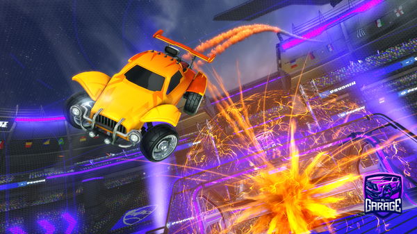 A Rocket League car design from HakonEriksen