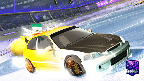 A Rocket League car design from MarkerRL