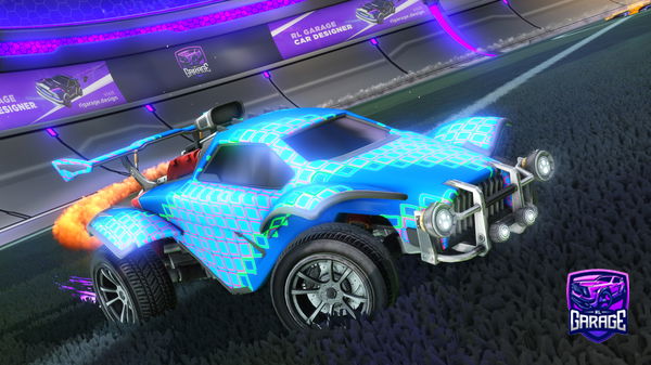 A Rocket League car design from SirTaco32