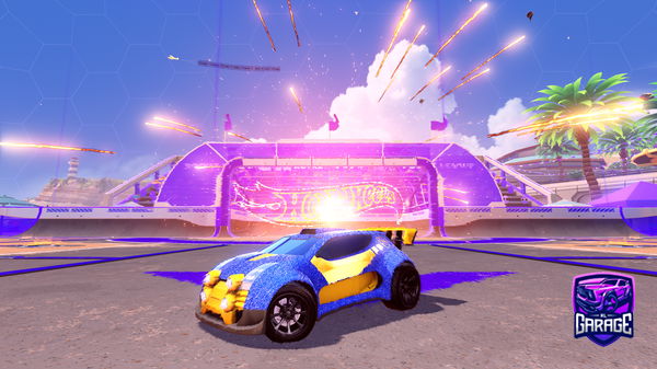 A Rocket League car design from tianelis