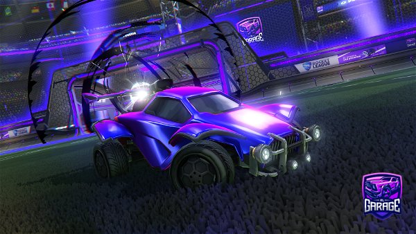 A Rocket League car design from ZyronRL