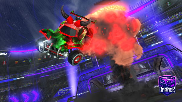 A Rocket League car design from Bodyman