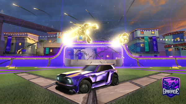 A Rocket League car design from Rasseezz