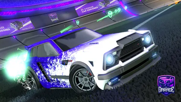 A Rocket League car design from MiniRonaldo0612