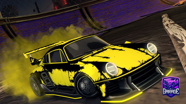 A Rocket League car design from _Brezza_