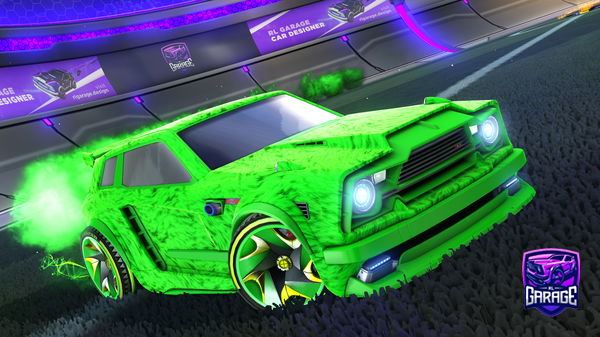 A Rocket League car design from MrTeaRl