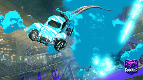 A Rocket League car design from viiikings