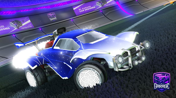 A Rocket League car design from Gabriel007zzzz