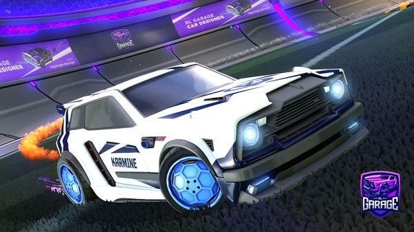 A Rocket League car design from Ferni15