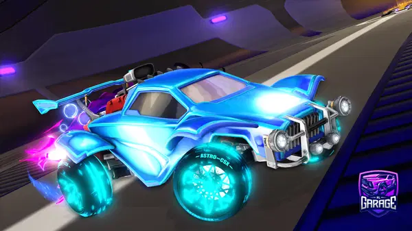 A Rocket League car design from ctj6
