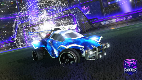 A Rocket League car design from Pixelfan854
